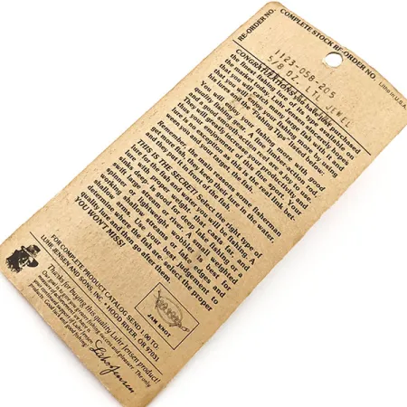 Luhr Jensen Little Jewel Lusikka, Keltainen / Punainen, 18g, Vintage, #12908