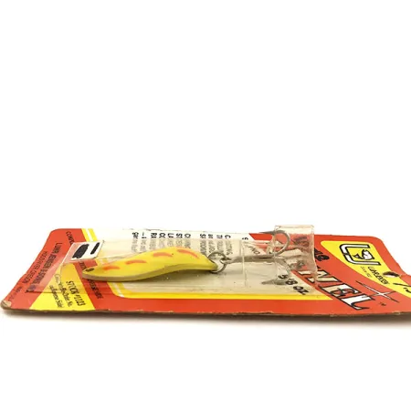 Luhr Jensen Little Jewel Lusikka, Keltainen / Punainen, 18g, Vintage, #12908