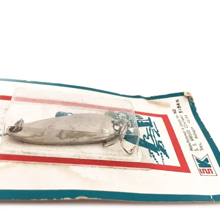 Kmart Kresge #5154N Lusikka, Nikkeli, 4g, Vintage Japani, #12909