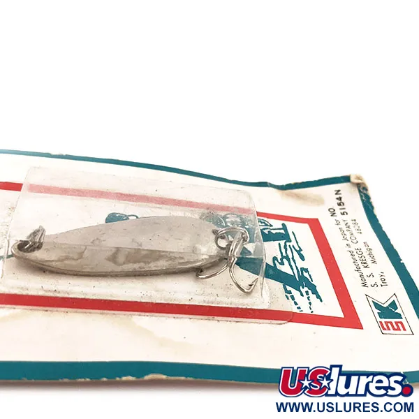 Kmart Kresge #5154N Lusikka, Nikkeli, 4g, Vintage Japani, #12909