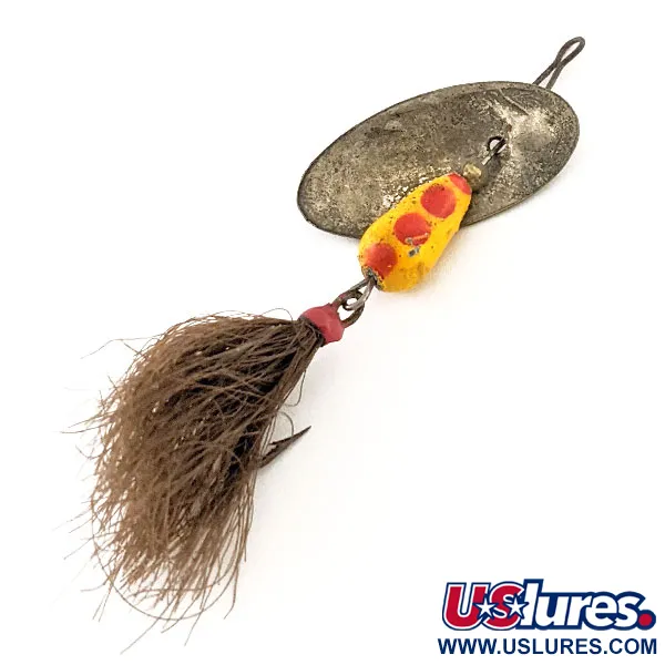 Panther Martin 4 con Mosca Lippa, Keltainen/Punainen, 4g, #12959