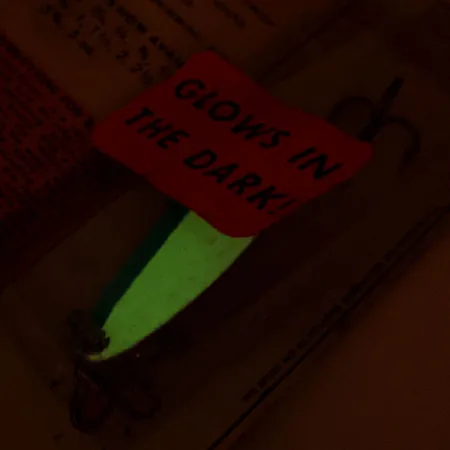 Luhr Jensen Krocodile Die #3 Glow, Lusikkauistin, 10g, Valo, #12963