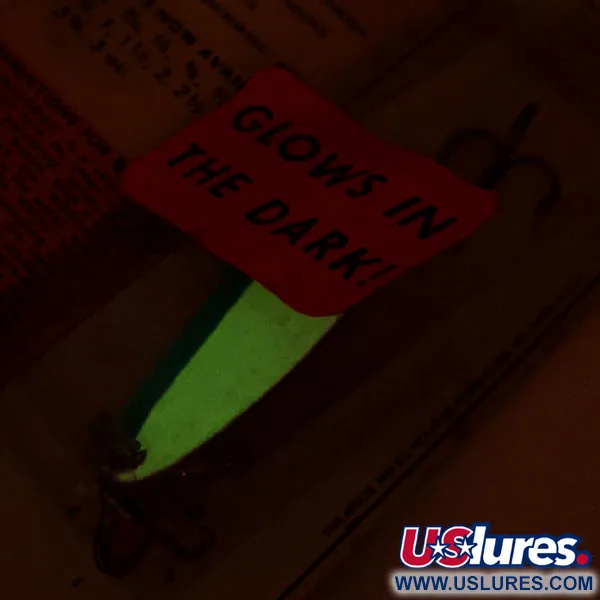 Luhr Jensen Krocodile Die #3 Glow, Lusikkauistin, 10g, Valo, #12963