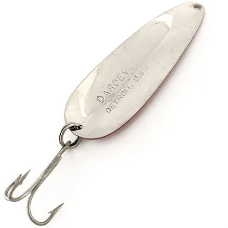 Eppinger Dardevle Lusikkauistin, Puna / Valko / Nikkeli, 28g, #12981