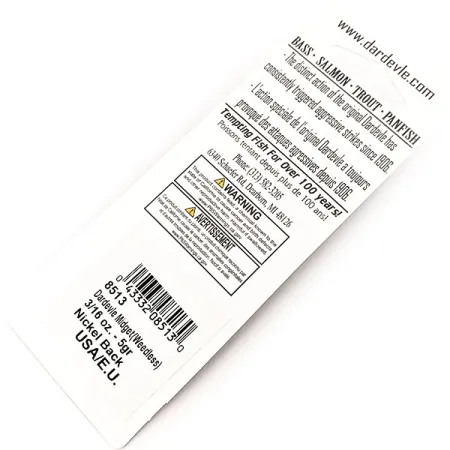 Eppinger Dardevle Midget, 6g Frog / Nickel, ruohosuojattu lusikkauistin #16381