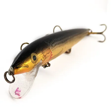 Rapala Husky Floating 13 Vaappu, Kulta, 9g, Balsapuu, #12999