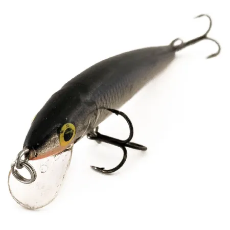 Rapala Husky Jerk 10 Suspending, Hopea/Musta, 10g, #13001