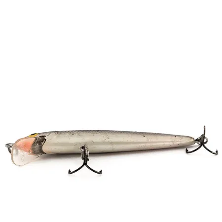 Rapala Husky Jerk 10 Suspending, Hopea/Musta, 10g, #13001