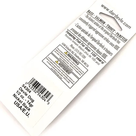 Eppinger Dardevle Devle Dog Glow Lusikka, Puna-Oranssi, 14g, Glow, #13013