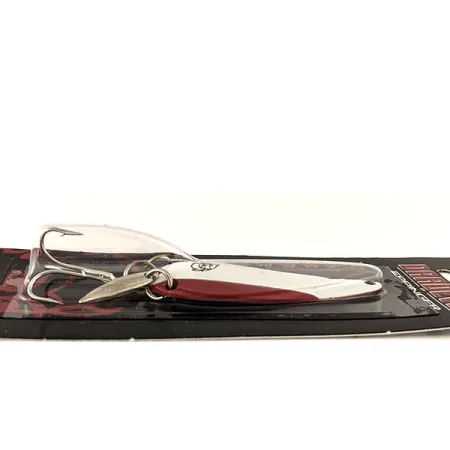 Dardevle Imp Klicker Lusikka, Puna/Valko/Nikkeli, 11g, Äänilevyt, #13016