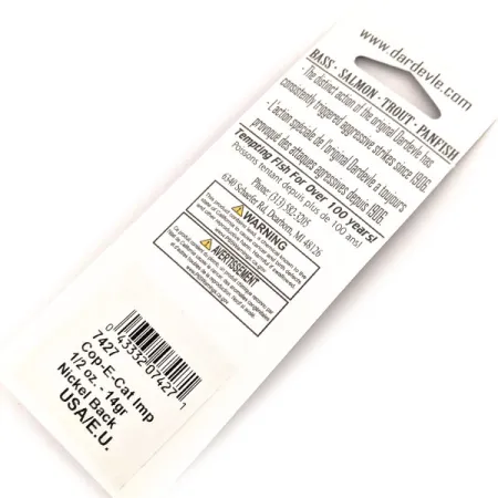 Eppinger Dardevle Cop-E-Cat 7400 Lusikka, Oranssi/Punainen, 14g, #13056