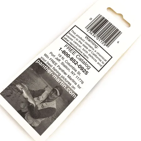 Panther Martin 2 Lippa, 2.5g, Hopeoitu Lehti, #13063