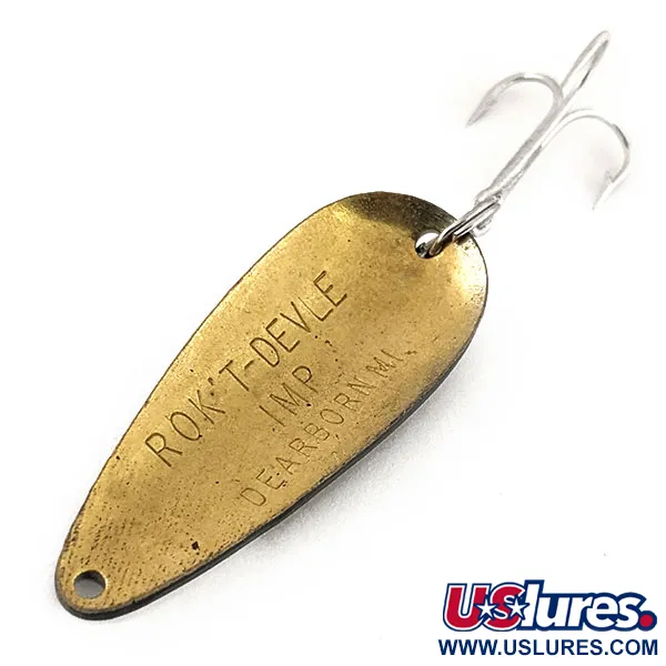 Dardevle Rok't Imp Lusikkauistin, Musta/Valko/Messinki, 21g, #13066