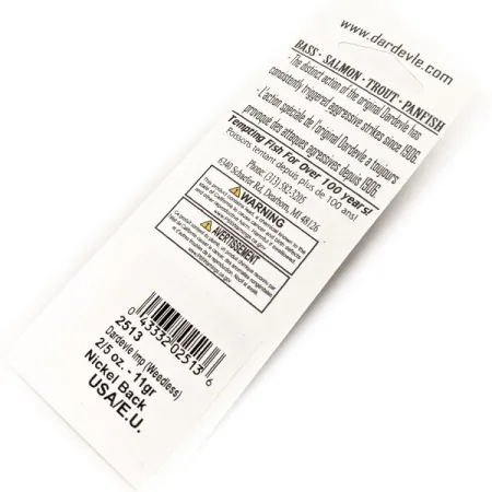 Eppinger Dardevle Imp, 11g Frog, ruohosuojattu lusikkauistin #20749