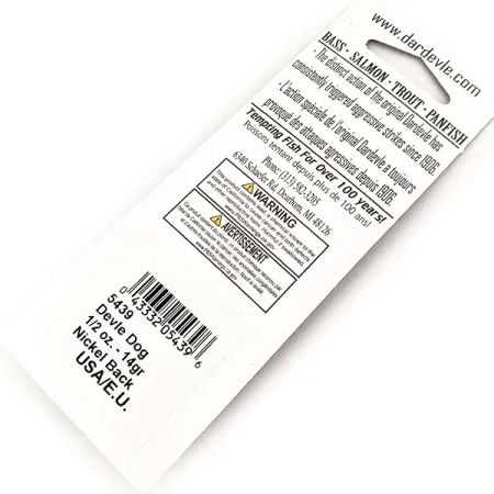 Eppinger Dardevle Devle Dog UV Lusikka, Makrilli, 14g, UV, #13091