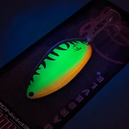 Eppinger Dardevle Devle Dog UV Lusikka, Fire Tiger, 14g, UV, #13092