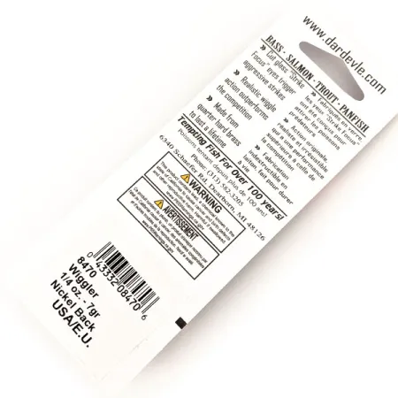 Eppinger Red Eye Wiggler UV Lusikka, Electric Lime/Nickel, 7g, #13097