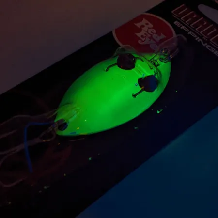 Eppinger Red Eye Wiggler UV Lusikka, Electric Lime/Nickel, 7g, #13097