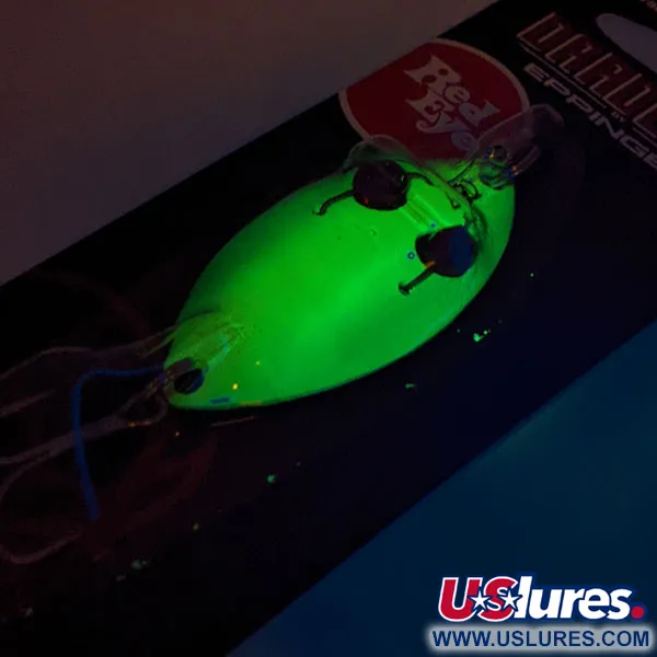 Eppinger Red Eye Wiggler UV Lusikka, Electric Lime/Nickel, 7g, #13097
