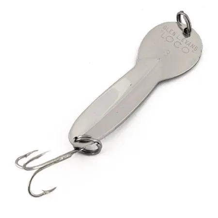 Glen Evans Loco 3 Lusikka, Nikkeli / Sininen, 17g, Prismaiho, #13100