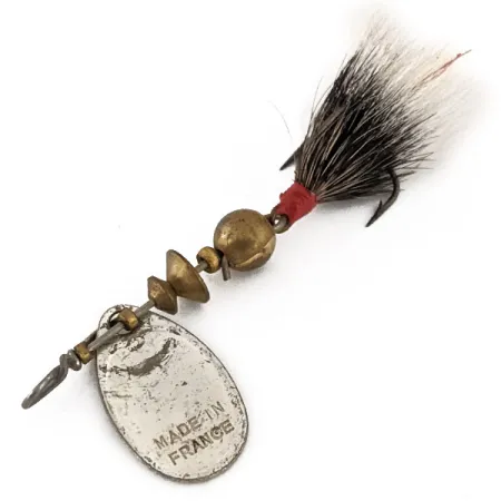 Mepps Aglia 0 Dressed Lippa, Hopea, 2,5g, Oravanhäntä, #13124