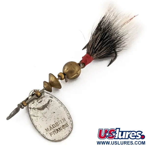 Mepps Aglia 0 Dressed Lippa, Hopea, 2,5g, Oravanhäntä, #13124