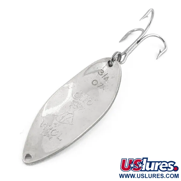 Seneca Little Cleo (Hula Girl) Lusikka, White Pearl/Orange/Nickel, 21g, #13135