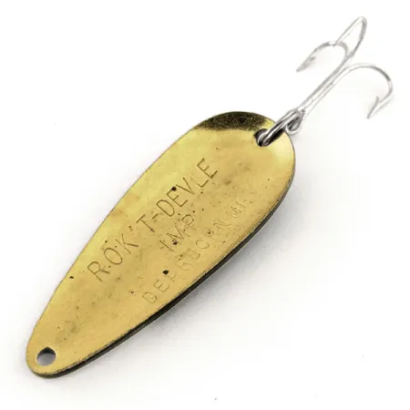 Dardevle Rok't Imp Lusikka, Musta/Valkoinen/Messinki, 21g, Vintage, #13136