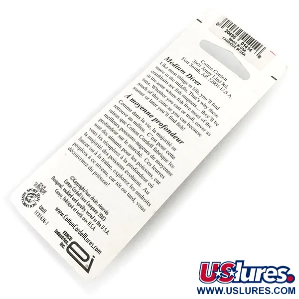 Cotton Cordell Big O UV Vaappu, Fire Tiger, 7g, UV-aktiivinen, #13189