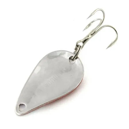 Acme K.O. Wobbler Lusikka, Puna-valko-nikkeli, 7g, USA, #13203