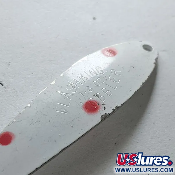 Acme Flash-King Wobble, Valkoinen/Punainen, 5g, Lusikkauistin #13672