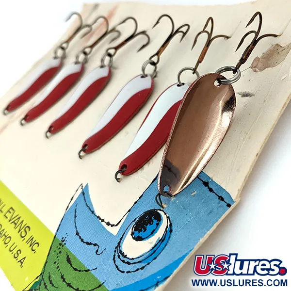 Glen Evans Pay-Off, 5g Punainen/Valkoinen/Kupari, Lusikkauistin #14509