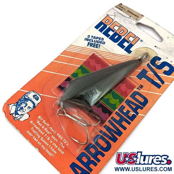 Rebel Arrowhead, 17g Musta, Vetolusikka #15144