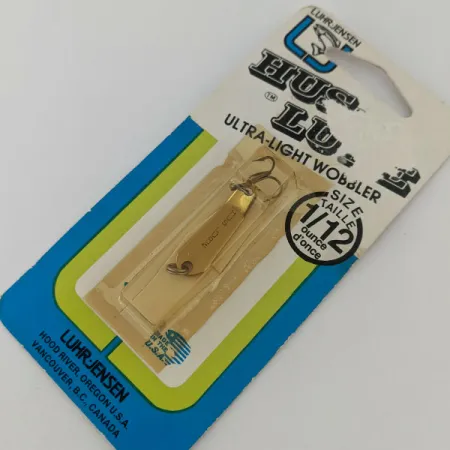 Luhr Jensen Hus-lure, Oranssi / Kulta, 2.36 g, lusikkauistin #14951