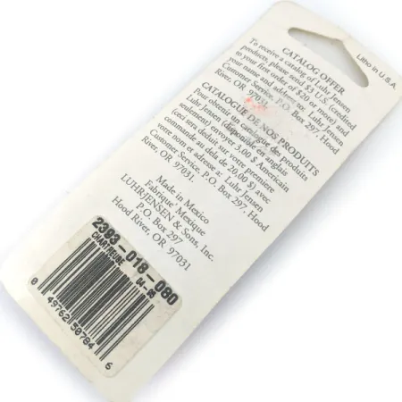 Luhr Jensen Hot Tail, 3,5g, Nikkeli / Keltainen, Lippa #14956