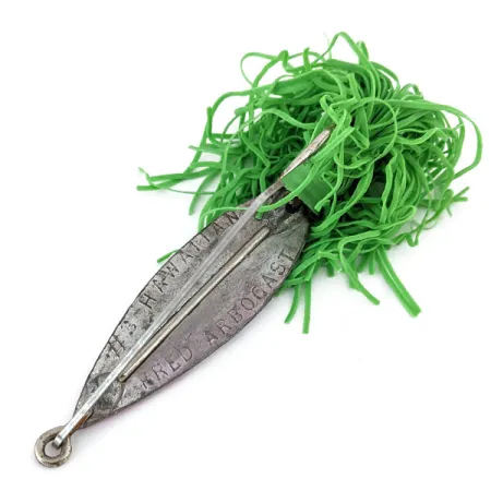 Fred Arbogast #3 Hawaiian, 16g, Puna-hopea, Ruohosuojattu lusikkauistin #15211