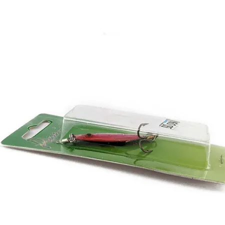 Wahoo Key Largo Swim'n Fin, 11g, punainen, pystypilkkiviehe #16005