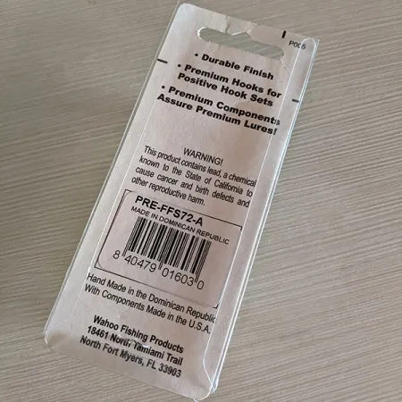 Wahoo Key Largo Swim'n Fin, 7g Sini-hopea, Lusikkauistin #16498