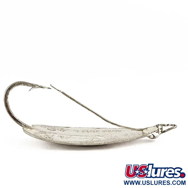 Johnson Silver Minnow, 9g, Hopea, Ruohikkolusikka #16703