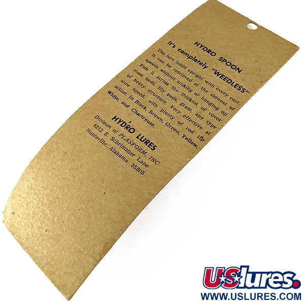Hydro Lures Hydro Spoon, 11g Vihreä/musta, pintalusikkauistin #16752
