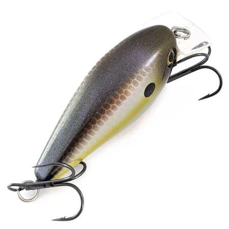 Strike King KVD 1.5 Silent, 12 g, Olive Shad, Squarebill-vaappu #16780