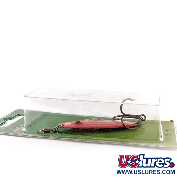 Wahoo Key Largo Swim'n Fin, 14g, puna-valkoinen pystypilkki #17074