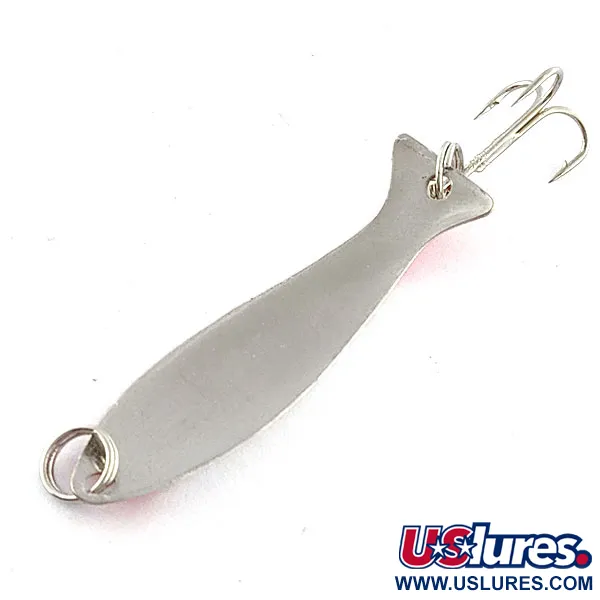 Worth Fly Rod Demon, 1,5 g, puna-valko-hopea, lusikkauistin #17082