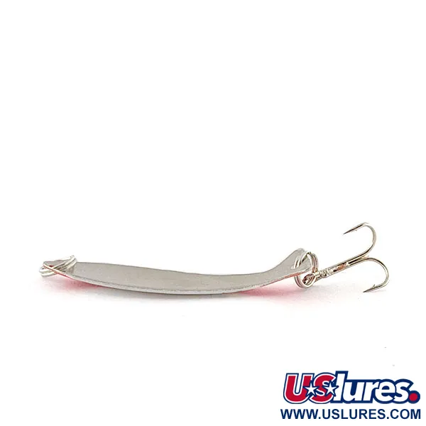 Worth Fly Rod Demon, 1,5 g, puna-valko-hopea, lusikkauistin #17082