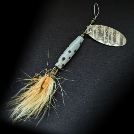 Luhr Jensen Shyster, 7g, nikkeli, lippa #17103