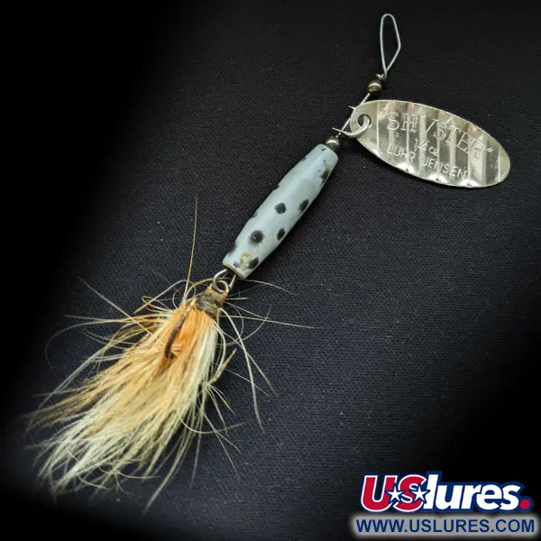 Luhr Jensen Shyster, 7g, nikkeli, lippa #17103