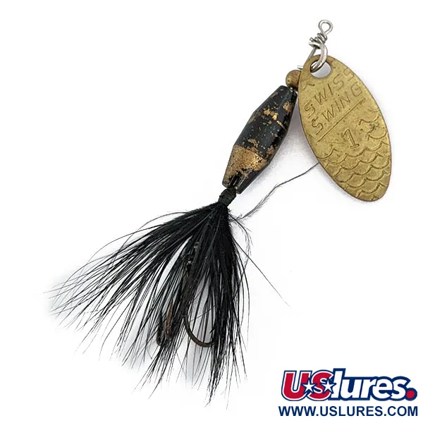 Renosky Lures Swiss Swing 1, Kulta, 3.5g, Lippauistin #17292