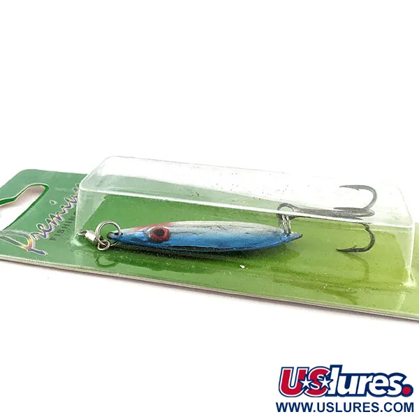 Wahoo Key Largo Swim'n Fin, 7g, sininen ja hopea, lusikkauistin #17395