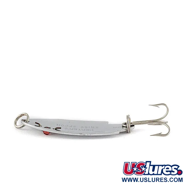 Herter's Swiss Spoon, 7g, nikkeli/punaiset silmät, lusikkauistin #22132