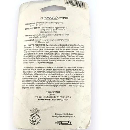 Rebel Arrowhead, 17 g Musta, uistelulusikka #17547